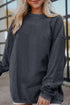 Ribbed Corduroy Oversized Sweatshirt